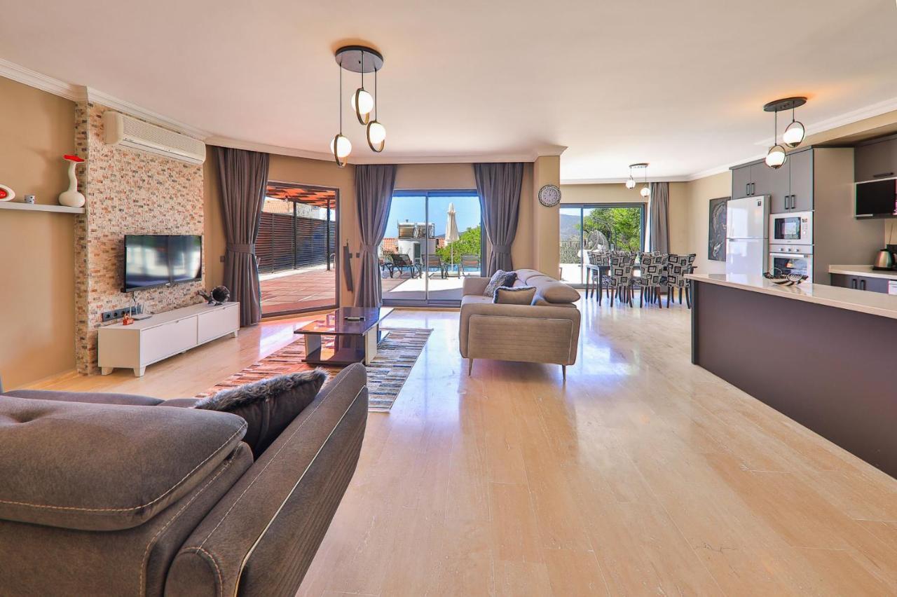 Villa Celik Калкан Екстериор снимка